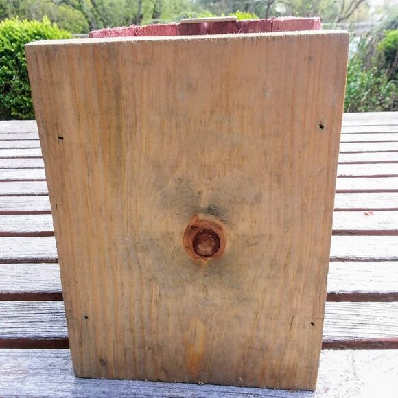 M.L. Studtman Original Folk Art Birdhouse Stock Broker Financial Planner Gift - Picture 6 of 6